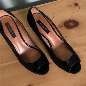 Ann Taylor peep toe shoes